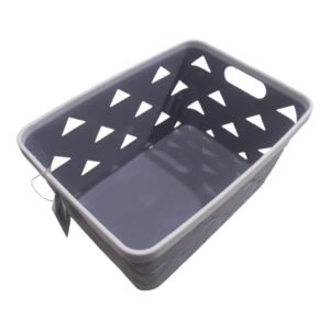 Canasto Organizador Calado De Plastico 29 x 21 cm