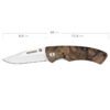 Cuchillo Navaja Plegable Cortaplumas Waterdog Hoja Acero Inox