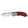 Cuchillo Navaja Plegable Cortaplumas Hoja Acero Inox. Waterdog