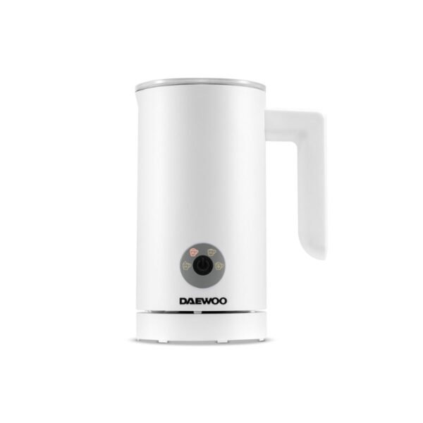 espumador de leche DMF-130B BLANCO 1 Espumador Leche Daewoo 450ml 4 Funciones 500w Acero Inox