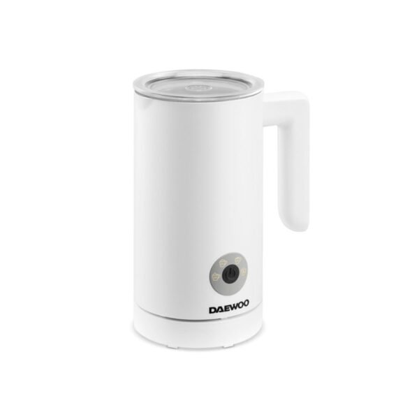 espumador de leche DMF-130B BLANCO 2 Espumador Leche Daewoo 450ml 4 Funciones 500w Acero Inox
