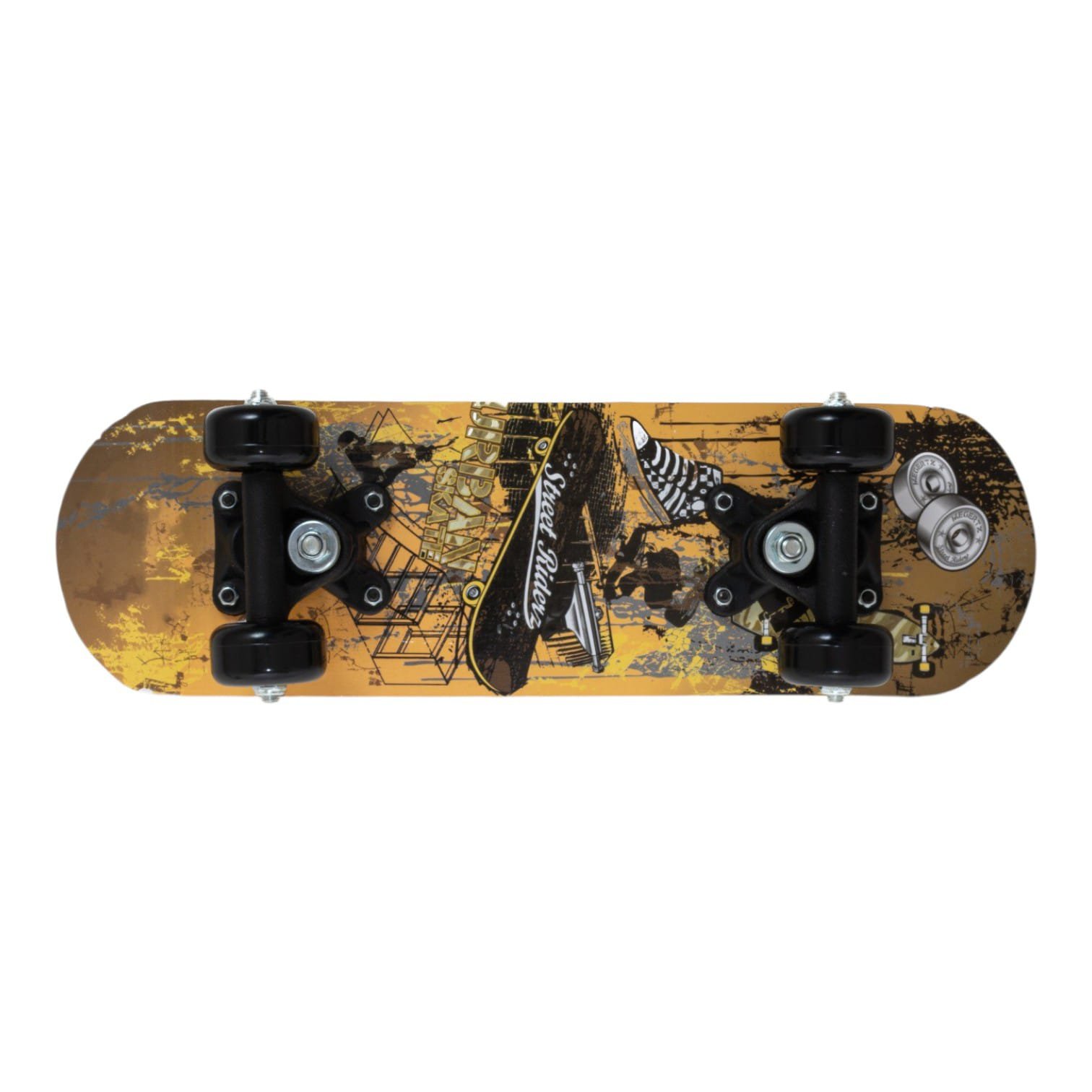 Patineta Mini Skate De Madera Antideslizante Infantil 42 x 12,5 cm Love - Imagen 11