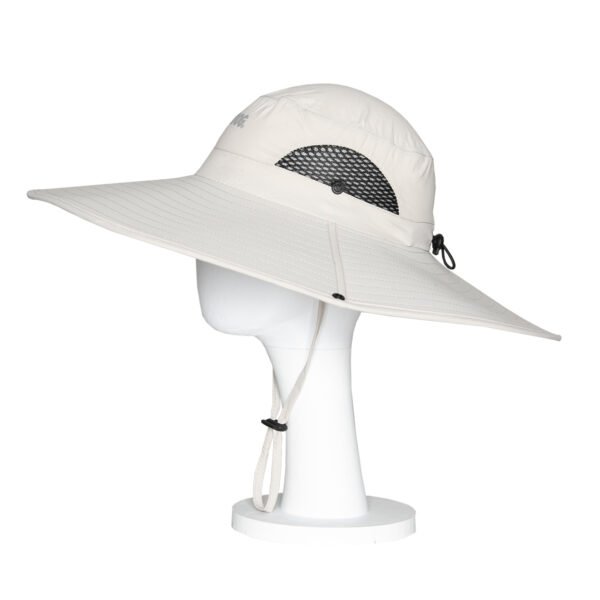 sombrero CAP530 gris claro 3 Sombrero Ala Ancha Ajustable Pesca Trekking Waterdog Cap530