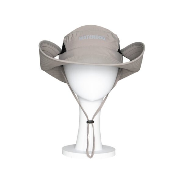 sombrero CAP530 gris oscuro 2 Sombrero Ala Ancha Ajustable Pesca Trekking Waterdog Cap530