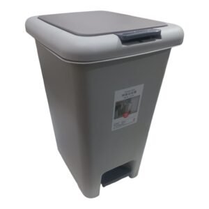 Tacho de Basura 30 Lts de Plastico con Pedal y Doble Apertura
