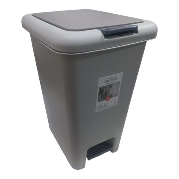 Tacho de Basura 30 Lts de Plastico con Pedal y Doble Apertura