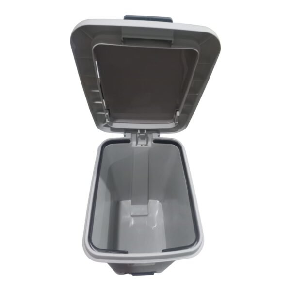 Tacho de Basura 30 Lts de Plastico con Pedal y Doble Apertura
