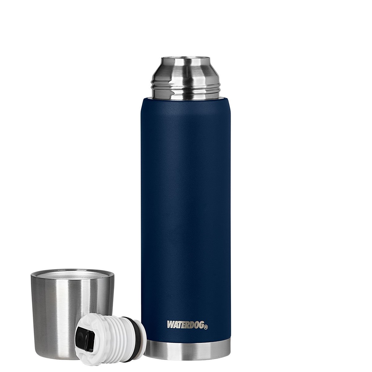 Termo 1 Litro Waterdog Ombu Tapon Cebador Acero Inox Manija - Imagen 6
