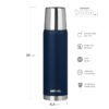Termo 1 Litro Waterdog Ombu Tapon Cebador Acero Inox Manija