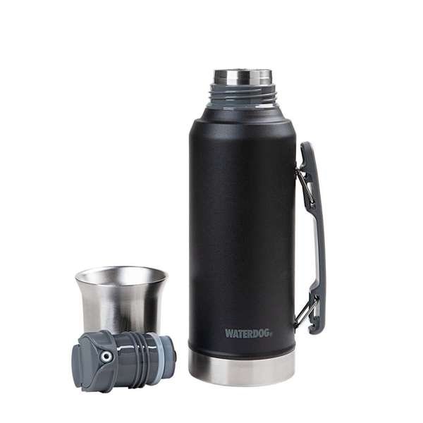 termo ronda 1200 bk 4 Termo 1,2 Litros Waterdog Ronda Acero Inox Manija Pico