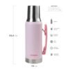 termo ronda 1200 pk 3 Termo 1,2 Litros Waterdog Ronda Acero Inox Manija Pico
