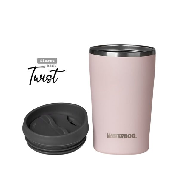 Vaso Termico Acero Inox Waterdog American 380ml Tapa Hermetica