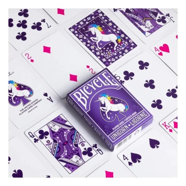 WhatsApp Image 2026-08-25 at 13.57.39 Baraja Naipes Bicycle Unicornio Magia Poker Cartas Coleccion