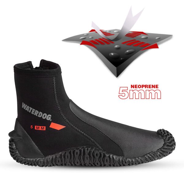 Botas de neoprene Waterdog DV40B para pesca y vadeo Botas de neoprene Waterdog DV40B para pesca y vadeo