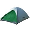 Carpa Waterdog Terra con puerta abierta Carpa Waterdog Terra con la puerta verde abierta y enrollada