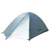 Carpa Waterdog Terra con cubretecho Carpa iglú Waterdog Terra cerrada con el cubretecho gris