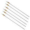 Pack de 6 flechas de fibra de vidrio EK VD-055K de 28 pulgadas Pack de 6 flechas de fibra de vidrio EK VD-055K de 28 pulgadas