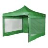 Gazebo plegable Waterdog 3 x 3 m armado con paredes laterales y ventana