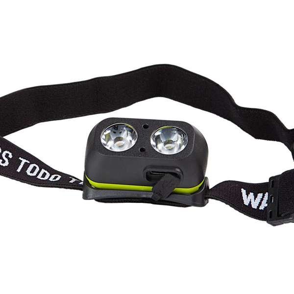 Linterna frontal recargable Waterdog WOL9037 Frente de la linterna frontal Waterdog WOL9037