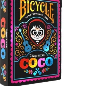 Naipes Bicycle Coco de Disney con estuche holográfico