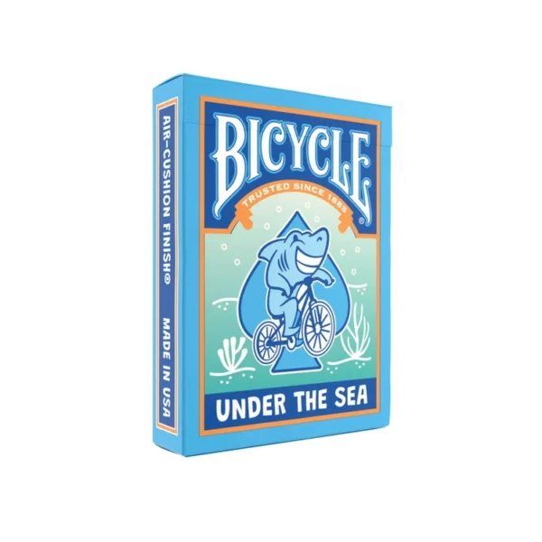 Naipes Bicycle Under The Sea con estuche celeste
