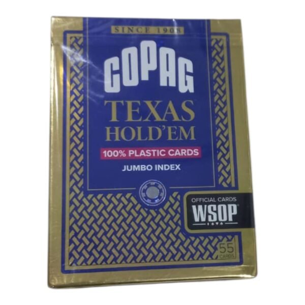 Naipes Copag Texas Hold'em azul
