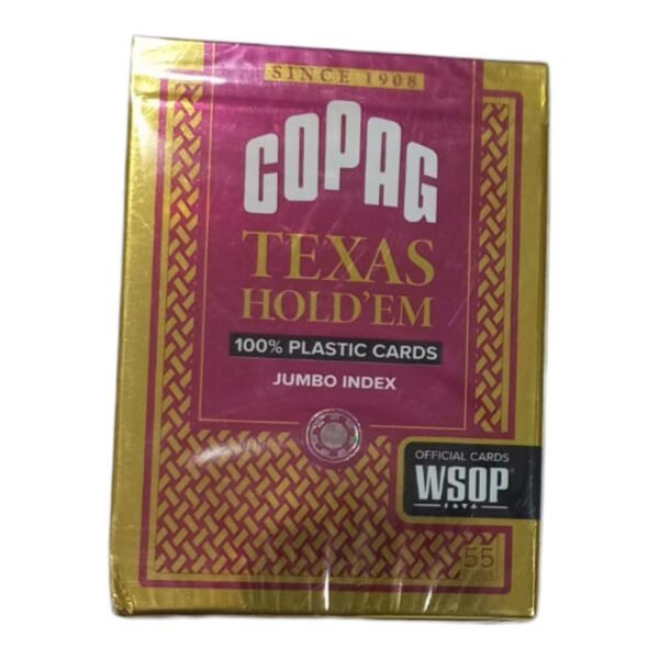 Naipes Copag Texas Hold'em rojo