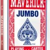 Naipes Maverick índice jumbo rojo Naipes Maverick índice jumbo rojo