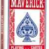 Naipes Maverick índice estándar rojo Naipes Maverick índice estándar rojo