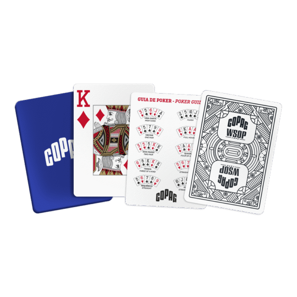 Naipes Copag WSOP 35851 negro - cartas Naipes Copag WSOP 35851 negro - cartas
