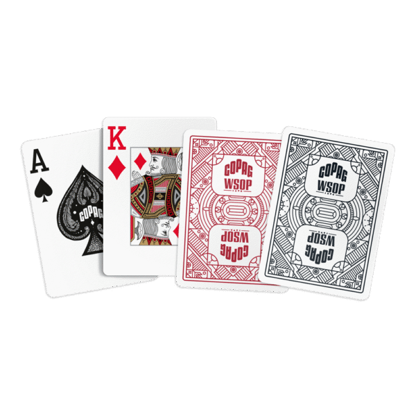 Naipes Copag WSOP 35851 negro y rojo Naipes Copag WSOP 35851 negro y rojo
