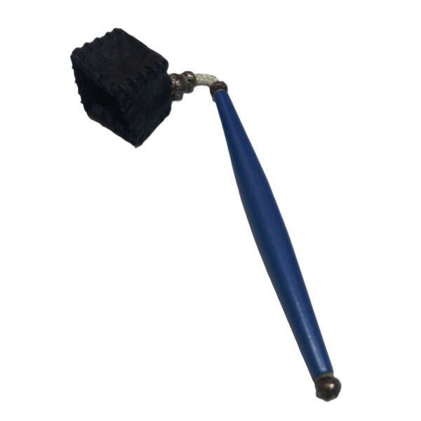 Portatiza de cuero azul Bisonte para tiza de billar y pool