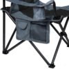 Sillón director plegable Waterdog CHA75052 negro Detalle del apoyabrazos del sillón Waterdog CHA75052 negro