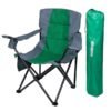 Sillón director plegable Waterdog CHA75052 verde Sillón Waterdog CHA75052 verde junto a su bolso