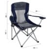 Sillón director plegable Waterdog CHA96086 azul Medidas del sillón plegable Waterdog CHA96086 azul