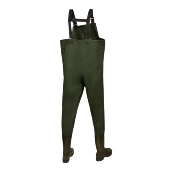Wader con botas Waterdog N10200520 verde Vista lateral del wader Waterdog N10200520 con tiradores